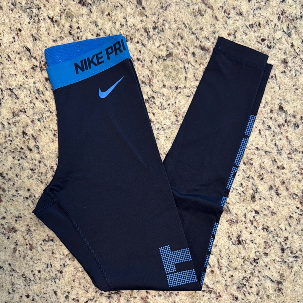 Nike Navy Pro Leggings